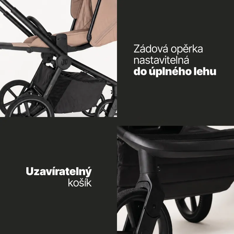 Zopa Kočárek Move Cross 5X + autosedačka Baby-Safe Core