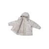 LEOKID Zimní prošívaná bunda Leni Silver Cloud Fluffy vel. 86