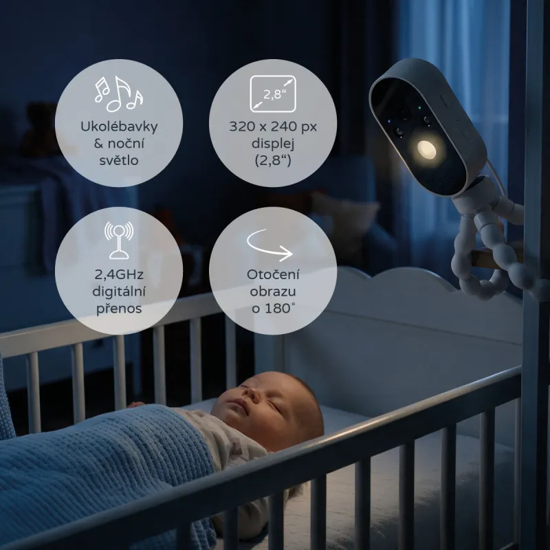 Zopa Digitální video chůvička Omni