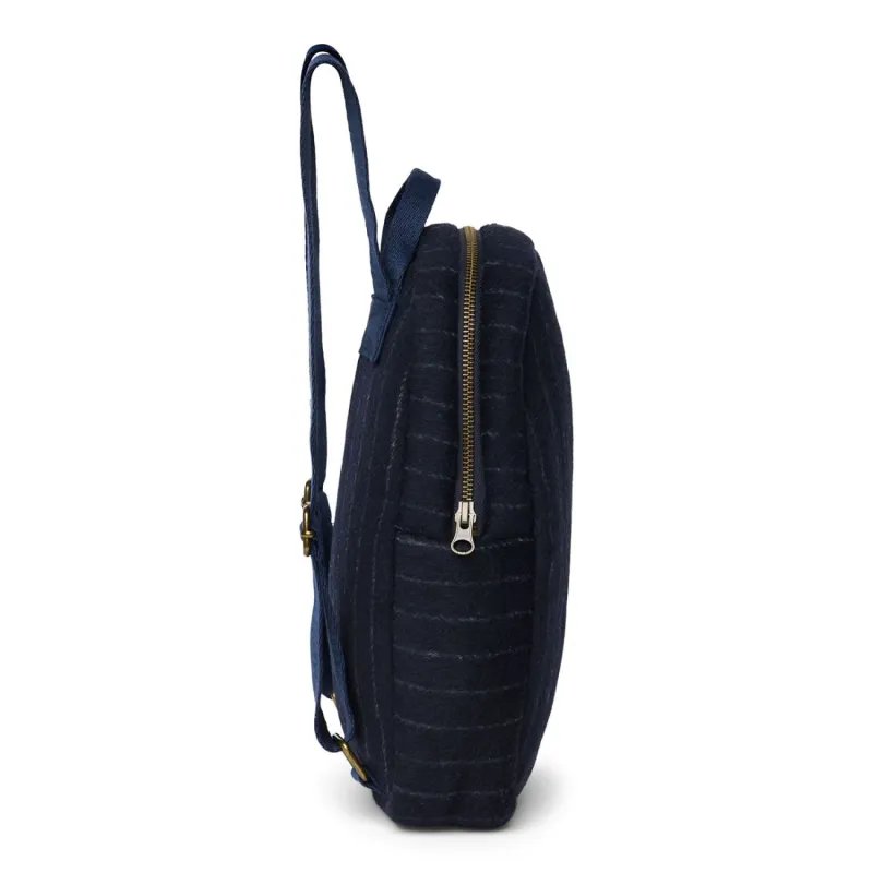 STUDIO NOOS - Flannel Chalkstripe Mini BACKPACK - batůžek