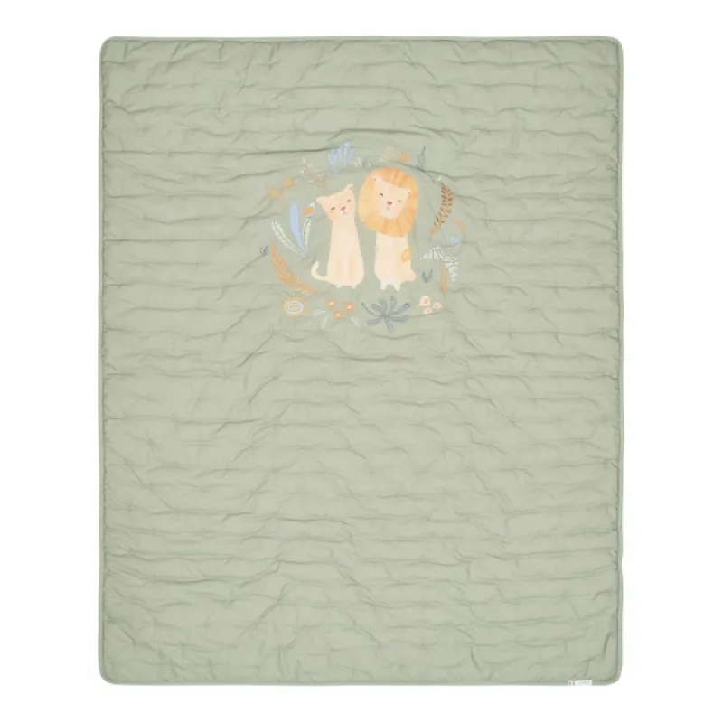 Little Dutch Deka 70x100 cm Green Safari Wonders