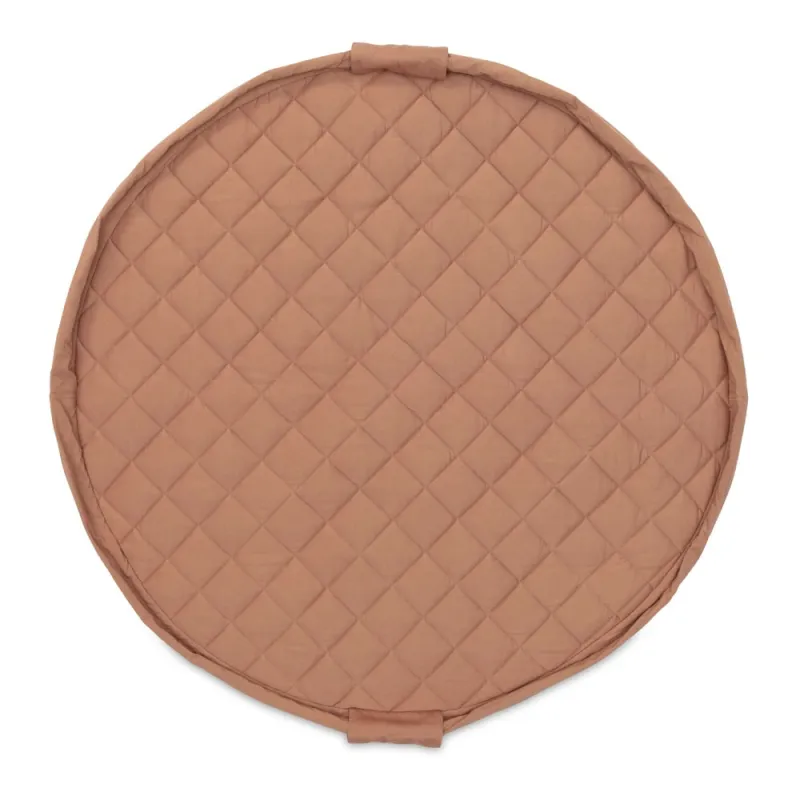PLAY AND GO Noomad soft Hrací deka a Vak na hračky Organic Tawny Brown