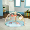 DISNEY BABY Deka na hraní pro rozvoj motoriky a smyslů, oboustranná Winnie the Pooh™ Hunny Hangout™,