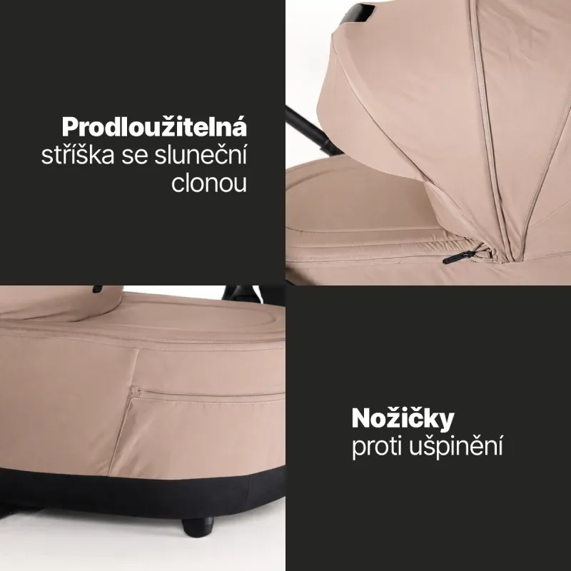 Zopa Kočárek Move Cross 5X + autosedačka Baby-Safe Core + Baby-Safe Core Base
