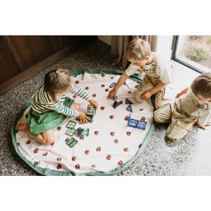 PLAY AND GO Noomad original Hrací deka a Vak na hračky Snail