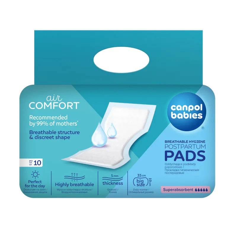 CANPOL BABIES 73/003 Super absorpční poporodní vložky 10 ks