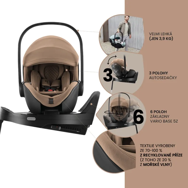 Römer Autosedačka Baby-Safe Pro Vario Base 5Z Bundle Lux