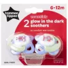 Tommee Tippee Šidítko latex ortodontické 2 ks 6-12m Basic