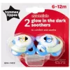Tommee Tippee Šidítko latex ortodontické 2 ks 6-12m Basic