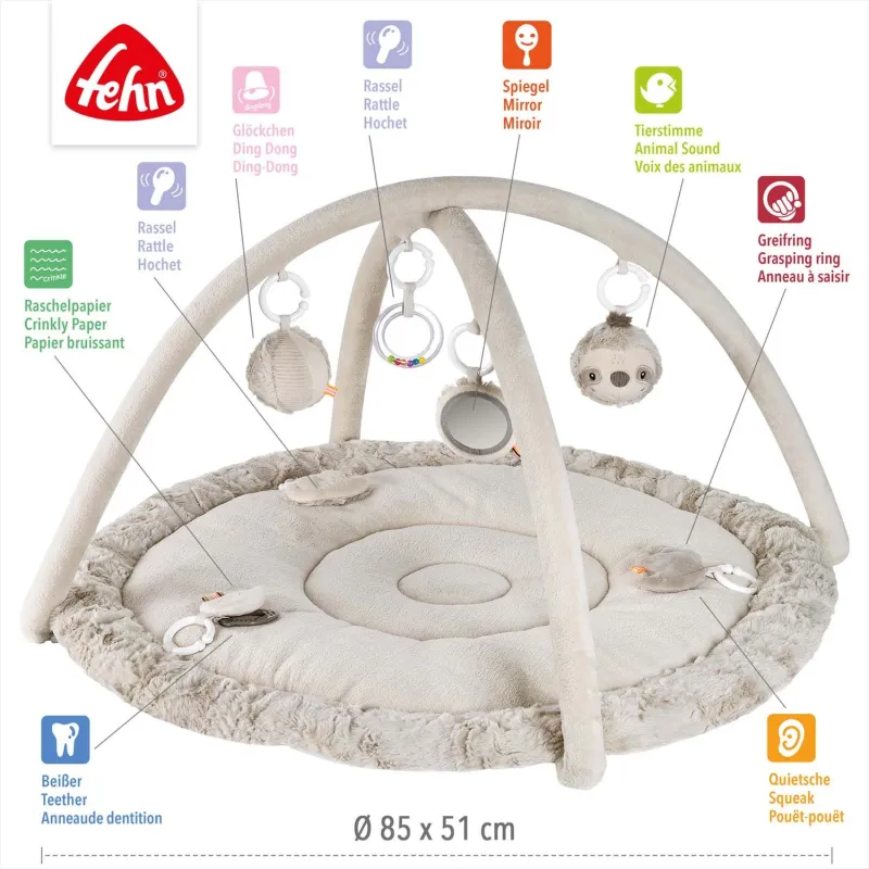 Baby Fehn 3D aktivity deka lenochod