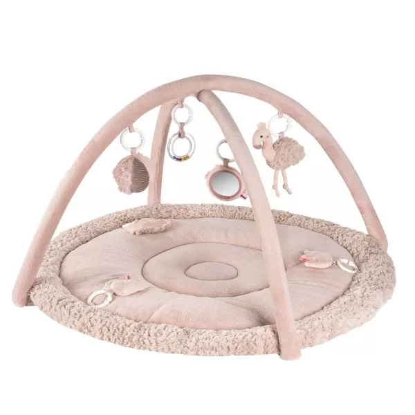 Baby Fehn 3D aktivity deka plameňák, Pink