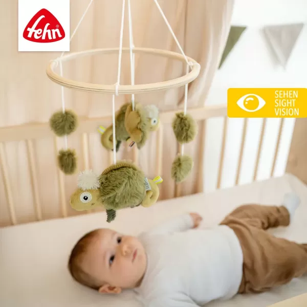 Baby Fehn Dřevěný kolotoč chameleon, Crazy