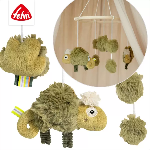 Baby Fehn Dřevěný kolotoč chameleon, Crazy