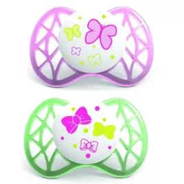 Nuvita Malé symetrické dudlíky 0M+ 2ks