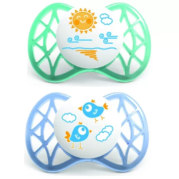 Nuvita Malé symetrické dudlíky 0M+ 2ks