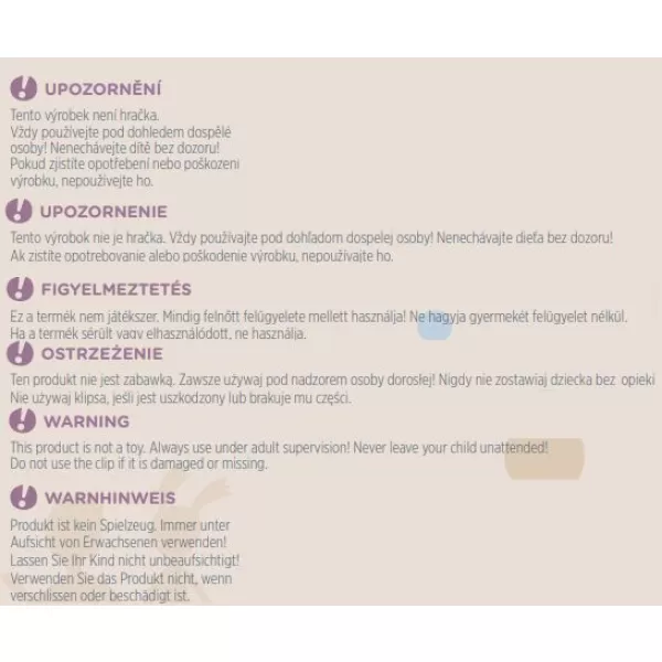 Petite&mars Kolíček PEG na kočár, 2ks