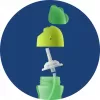 Philips AVENT Hrneček s ohebným brčkem 200 ml