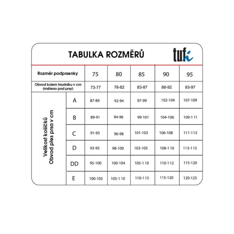 Tufi Kojící podprsenka