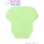 New Baby Kojenecké body celorozepínací Classic zelené
