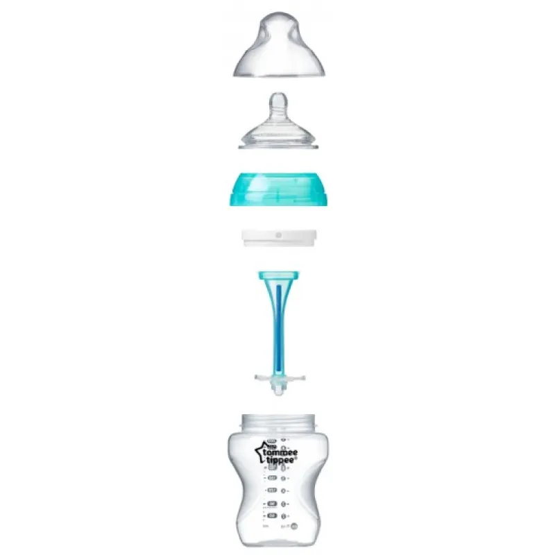 Tommee Tippee Kojenecká láhev C2N ANTI-COLIC 260ml 2ks 0m+