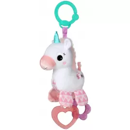 Bright Starts Hračka aktivní na C kroužku Sparkle&Shine jednorožec 0m+