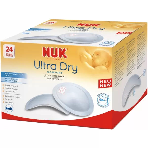 NUK PRSNÍ POLŠTÁŘKY Ultra Dry Comfort 24 ks