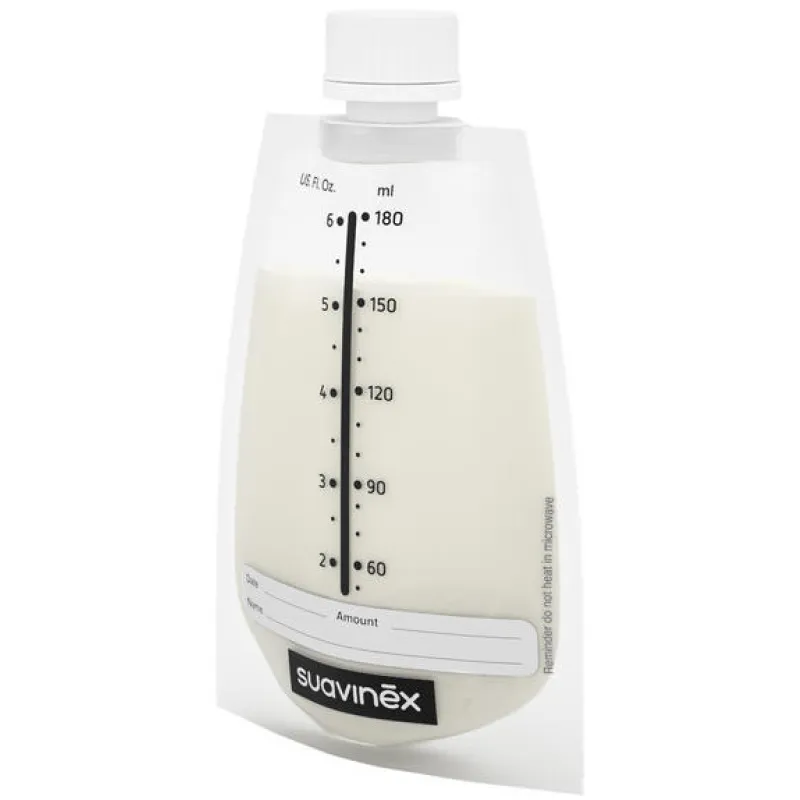 Suavinex Sáčky pro skladování mateřského mléka ZERO - 20 ks