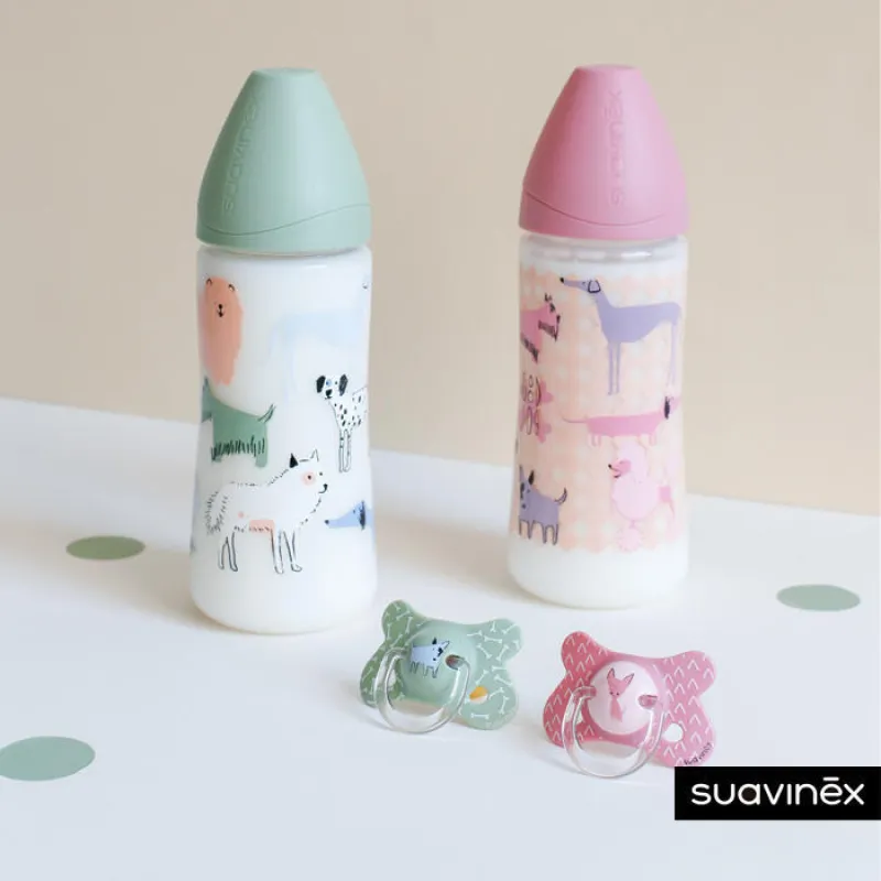 Suavinex LÁHEV Kulatá savička SILIKON 360 ml