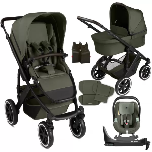 Abc Design Salsa 5 Air + autosedačka Tulip + Isofix Base Root + adaptér
