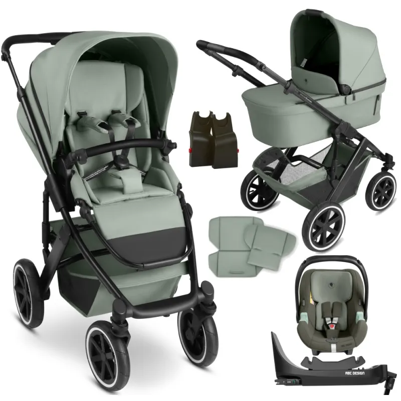 Abc Design Salsa 5 Air + autosedačka Tulip + Isofix Base Root + adaptér