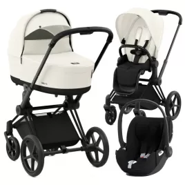 CYBEX Rám Priam 4.0, Seat Pack, Lux Carry Cot + Cloud T i-Size Plus