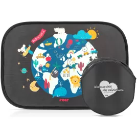 Reer Sluneční clona TravelKid barevná UV50+ 2ks