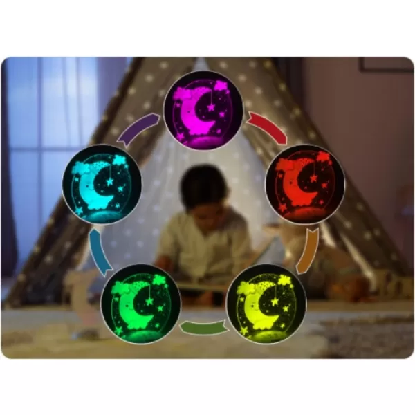 Reer LED barevné světlo měsíc