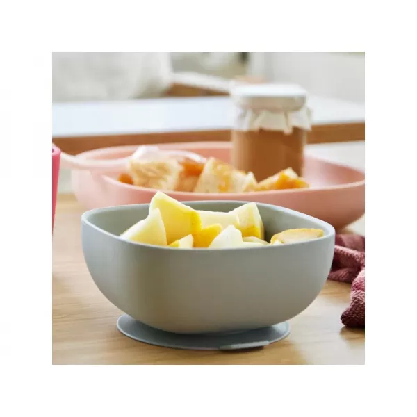 Beaba Miska silikonová s přísavkou