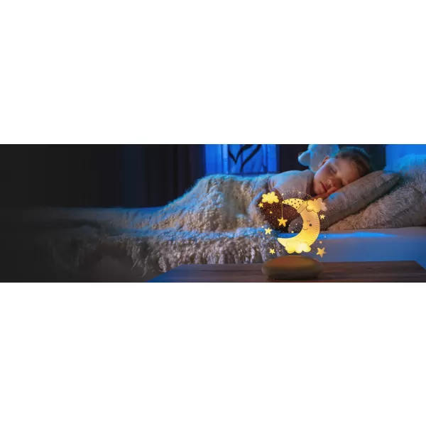 Reer LED barevné světlo měsíc