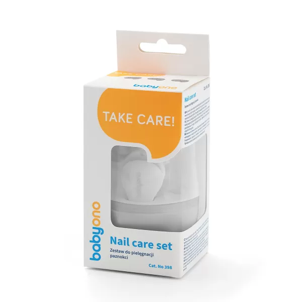 Baby Ono Sada pro péči o nehty šedá