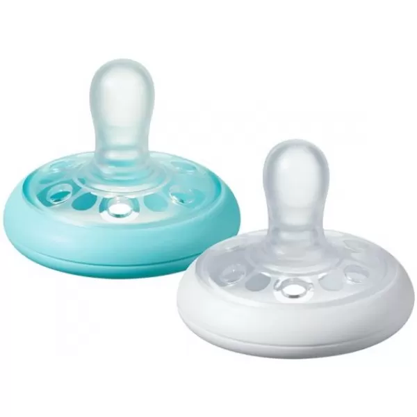Tommee Tippee Šidítko C2N silikon Natural 2ks 6-18m