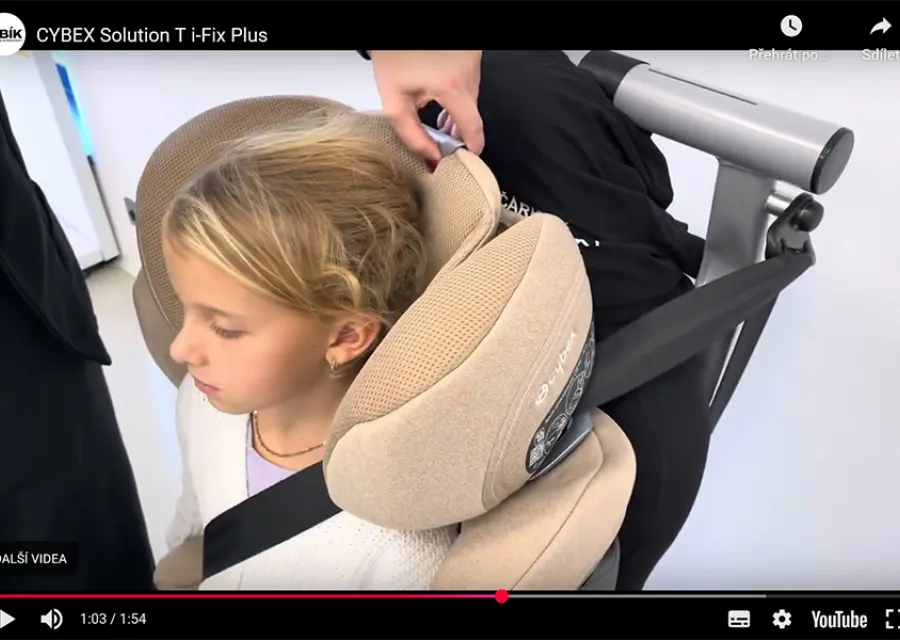 Videorecenze: autosedačka Cybex Solution T i-Fix Plus