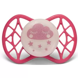 Nuvita Ortodontický dudlík Cool 0m+ svítící ve tmě