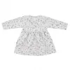 New Baby Kojenecké šatičky s dlouhým rukávem For Girls hvězdičky