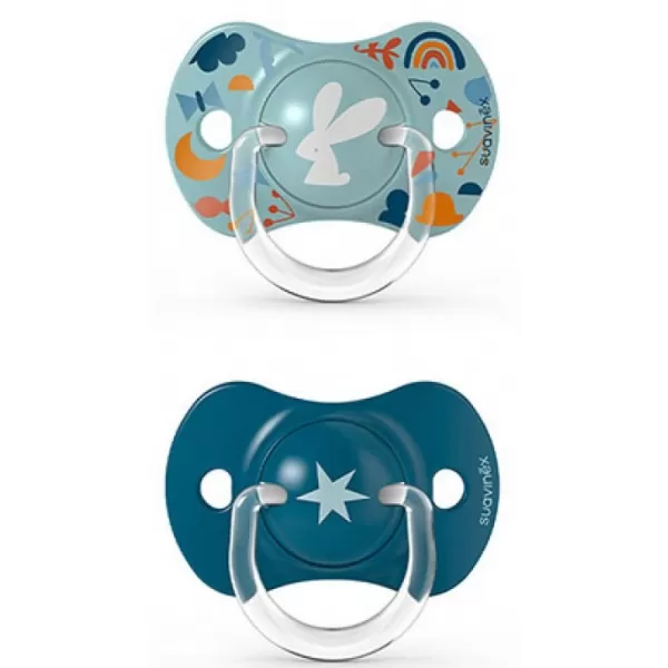 Suavinex DUDLÍK SX PRO FYZIOLOGICKÝ S +18M 2KS FOREST