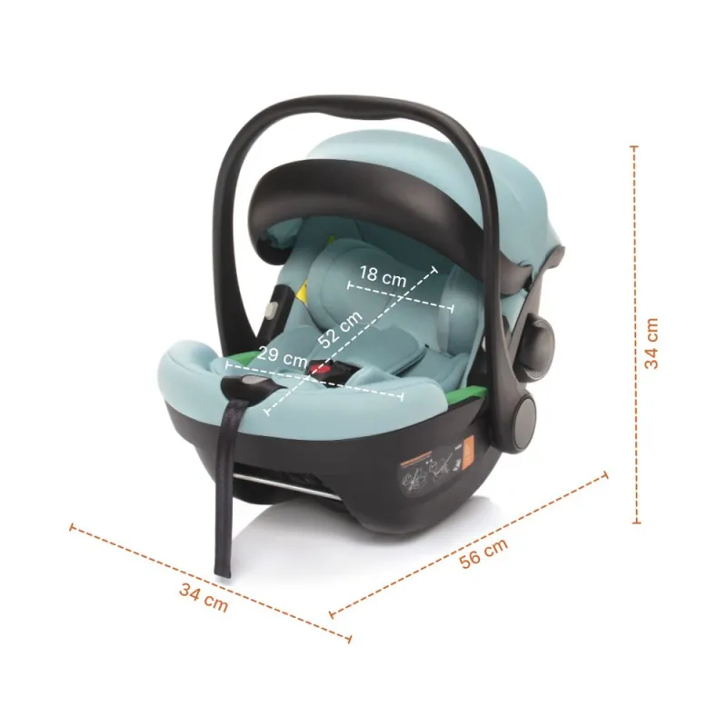Zopa Autosedačka XM Plus i-Size bundle