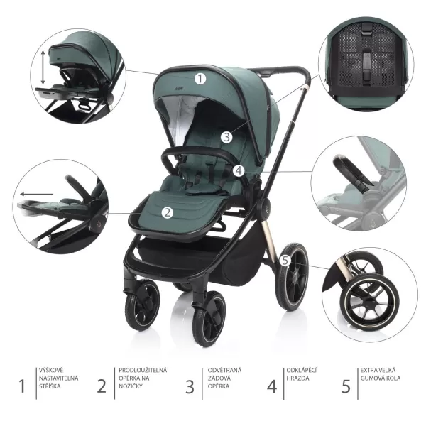 Zopa Kočárek MOVE Cross 2 + hl. korba XL zdarma