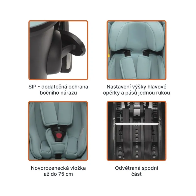 Zopa Autosedačka XM Plus i-Size bundle