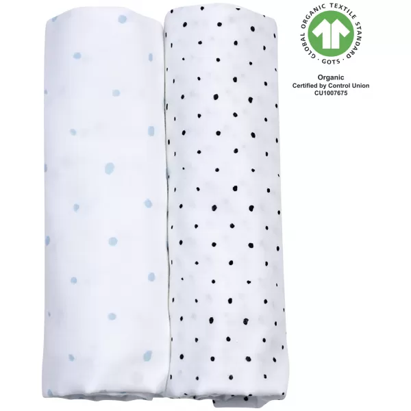 Motherhood Plenka mušelínová BIO 2ks 85x85cm