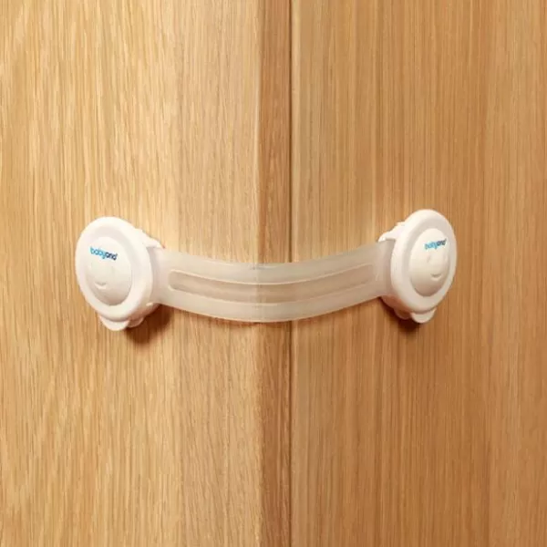 BABYONO Zámek univerzální pro zásuvky a chladničky bílý