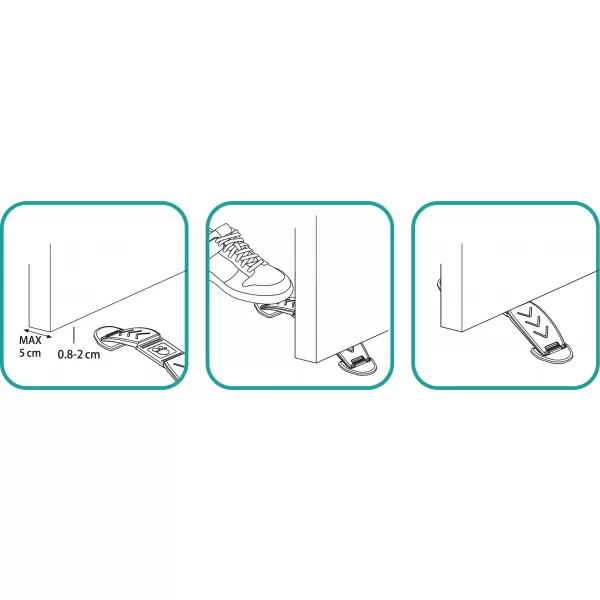 Zopa Obousměrná zarážka dveří 2ks