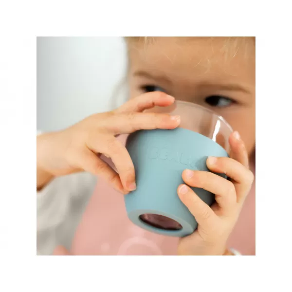 Beaba Jídelní sada skleněná s přísavkami