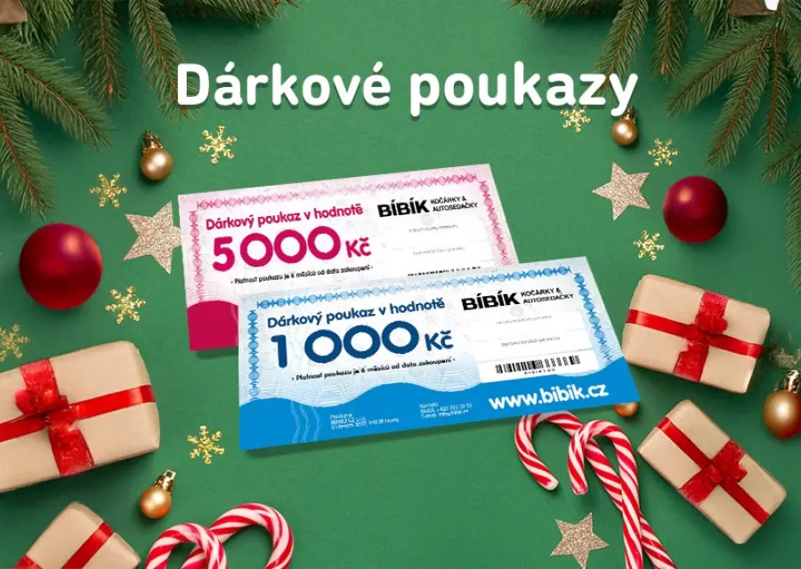Dárkové poukazy Bíbík – ideální dárek, který vždy potěší