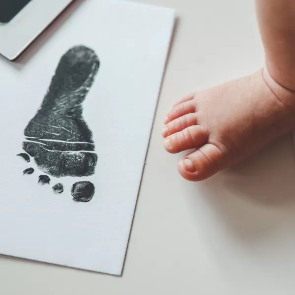 Baby Dab Barva na dětské otisky